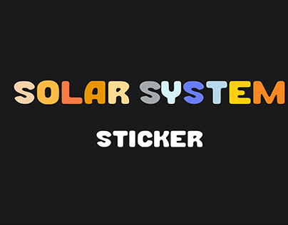 Solar System Sticker Pack