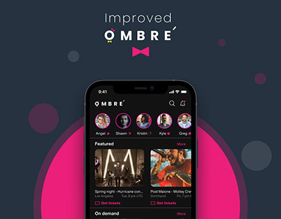 Improved Ombré for better user interaction