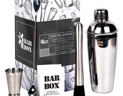 Cocktail Shaker Set - Bar Box