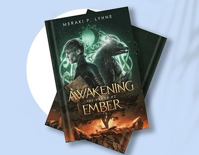 Awakening Ember The Varg | Book Cover Design