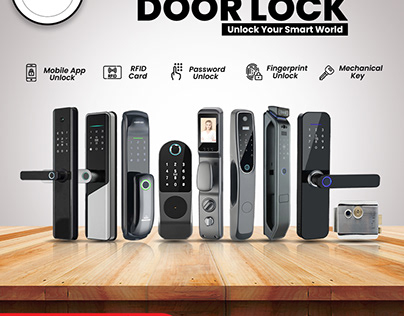 Social Media Post Design Of Smart Door Locks