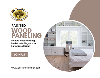 Painted Wood Paneling - Buffalo Lumber