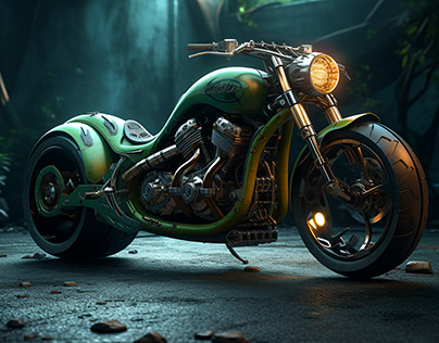 Concept Bobber Motorcycle