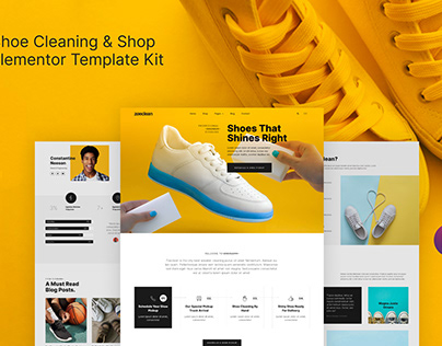 Shoe Cleaning & Shop Template Kit