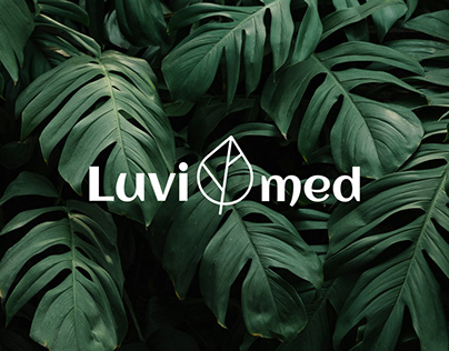 LUVIMED logo identity
