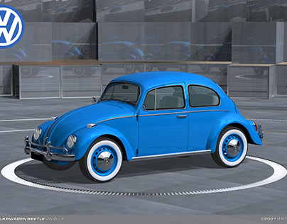 1966 Volkswagen Beetle, VW Blue
