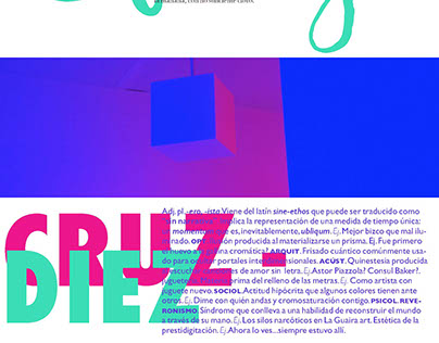 Revista Arepa / Cruz Diez