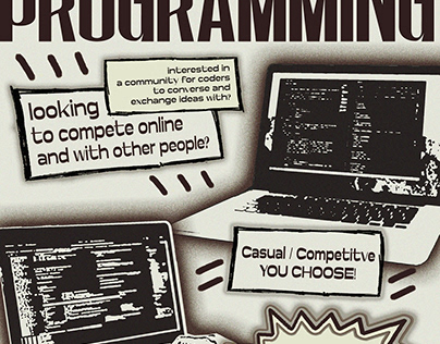 Computer Programming Club Flyer