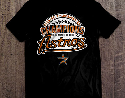 Astros Championship T-shirts