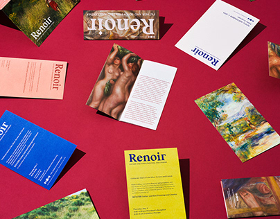 Renoir Exhibition Branding and Collateral