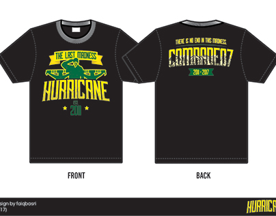 UTeM Hurricane Shirt Design