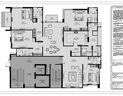 AutoCAD 2D floorplan