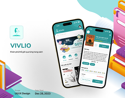 Vivlio - Book Reantal/Reading Application