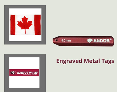 Laser Engraved Metal Tags