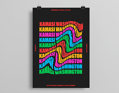 kamasi washington - gig poster