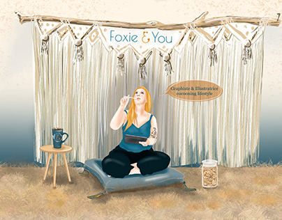 Illustrations cocooning lifestyle Foxie & You