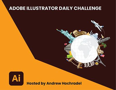 Adobe Illustrator Daily Challenge- World Tour Edition