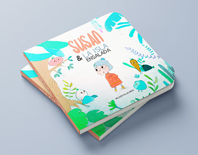 Susan y la isla ensalada I Libro infantil