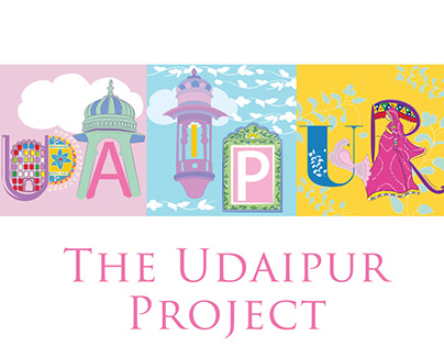The Udaipur Project - Typography, Art & Illustrations.