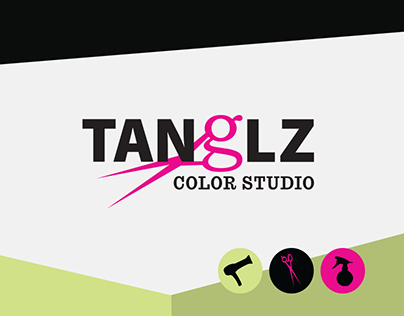 Tanglz Color Studio Branding