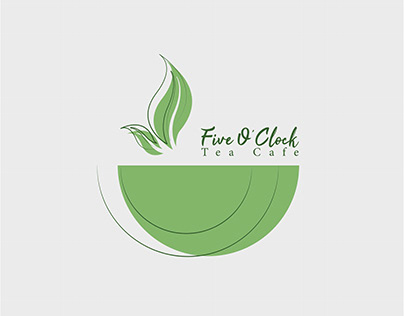 "Five O'clock Tea Café" Logo Design