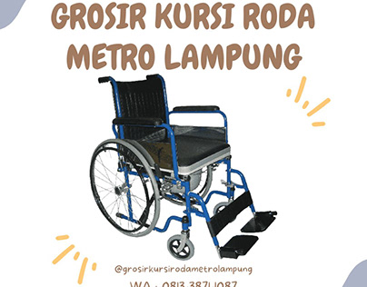 Grosir kursi roda di Metro