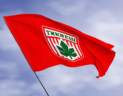 GFK Tikvesh | Football logo design