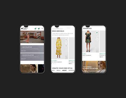 Avangarde Fashion | e-commerce platform | UX/UI Design