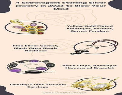 4 Extravagant Sterling Silver Jewelry in 2023
