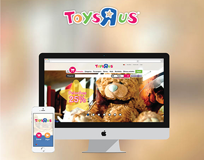 Redesign // Site Toysrus
