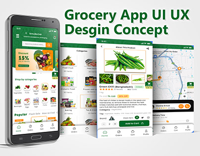 Grocery Delivery App || UI/UX