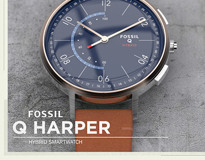 Fossil Q Harper Hybrid Smartwatch