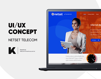 UI/UX Concept - Netset Telecom
