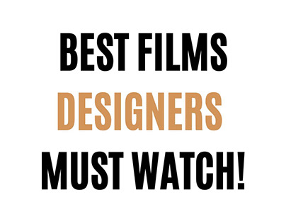 "From cinematic masterpieces to design inspirations!"