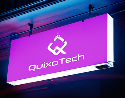 Q&T logo ,tech logo,technology logo, brandidentity logo