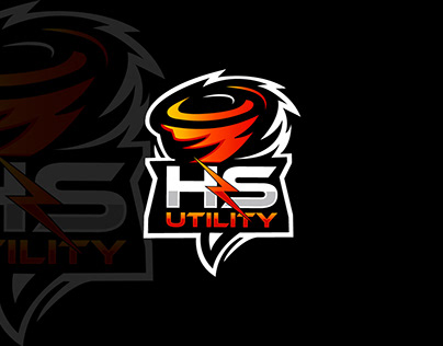 H&S Utility-Powerline Storm Company Logo Design