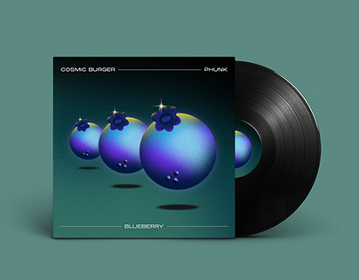 Cosmic Burger & Phunk - Album Cover Design