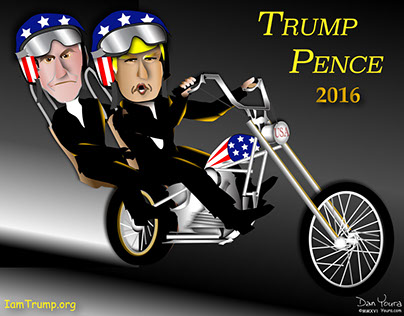 Trump and Pence Team