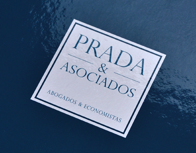 PRADA & ASOCIADOS            corporate identity