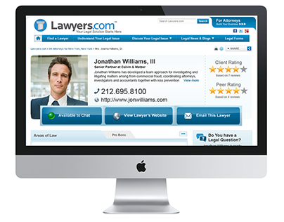 Lawyers.com - Iterative Research & Design