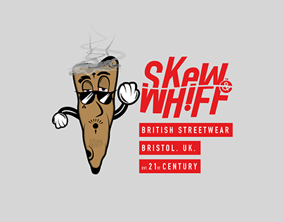 Skew & Whiff Co. Blunt Man Illustration