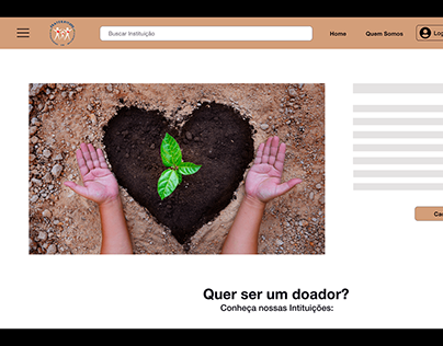 Projeto Fraternitude: UI Web Design