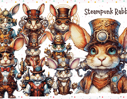 steampunk rabbit