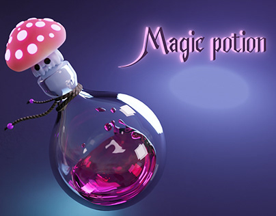 Magic Potion // 3D Modeling
