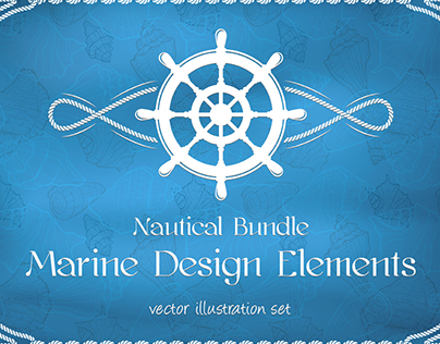 Nautical Bundle - Marine Design Elements