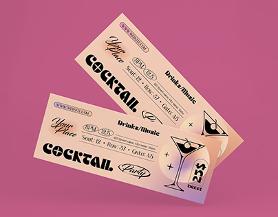Cocktail Party Ticket