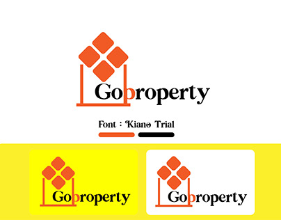 Goproperty Logo | Real Estate Logo | Logo Design |