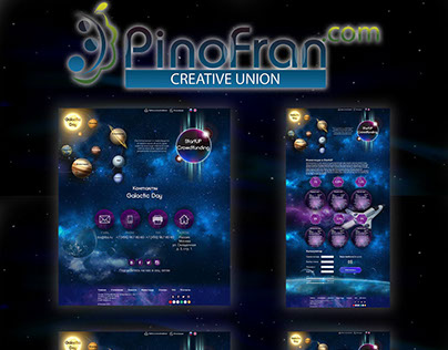 Already some time designers of Pinofran.com work