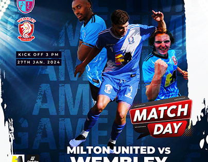 Match Day graphic for Wembley FC
