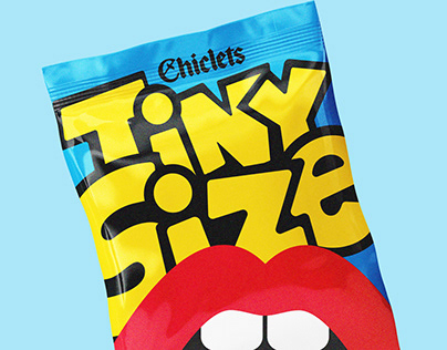 Chiclets Tiny Size Packaging Design